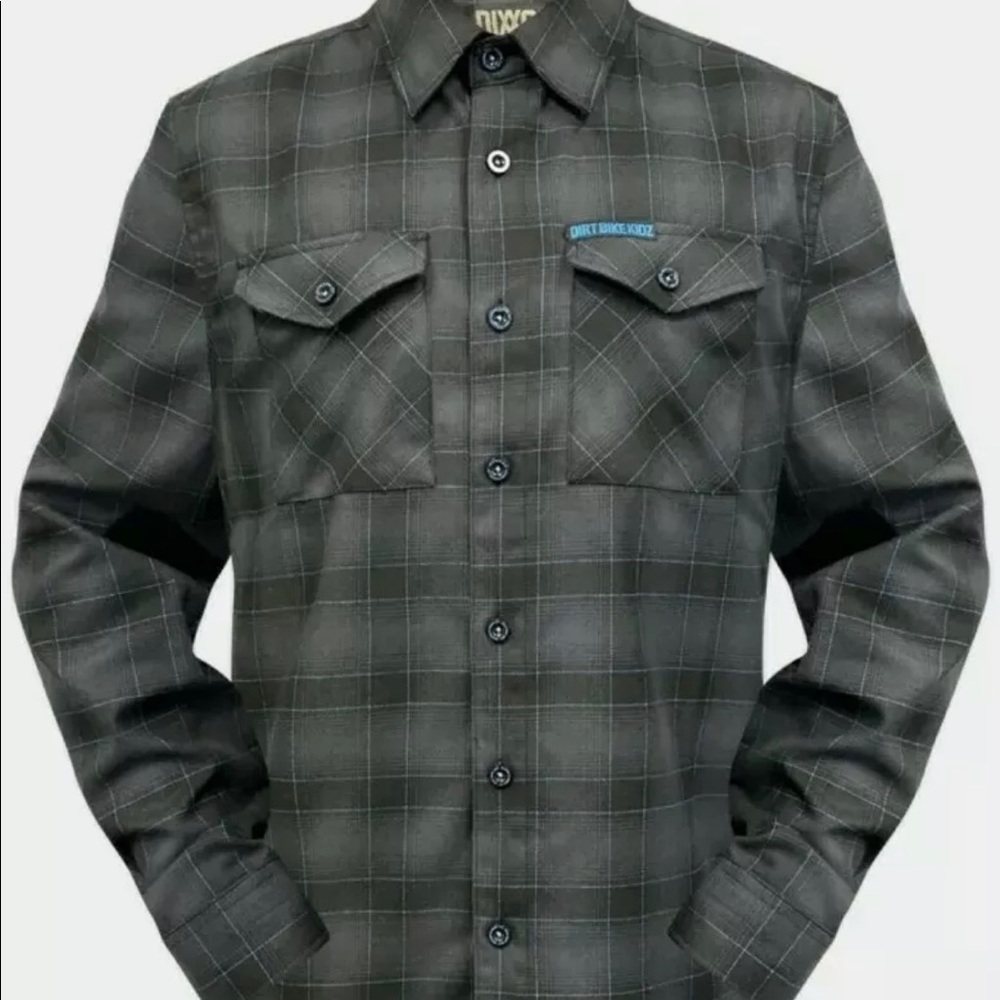 NWT DBK / Dirt Bike Kidz Dixon Flannel Burton Up